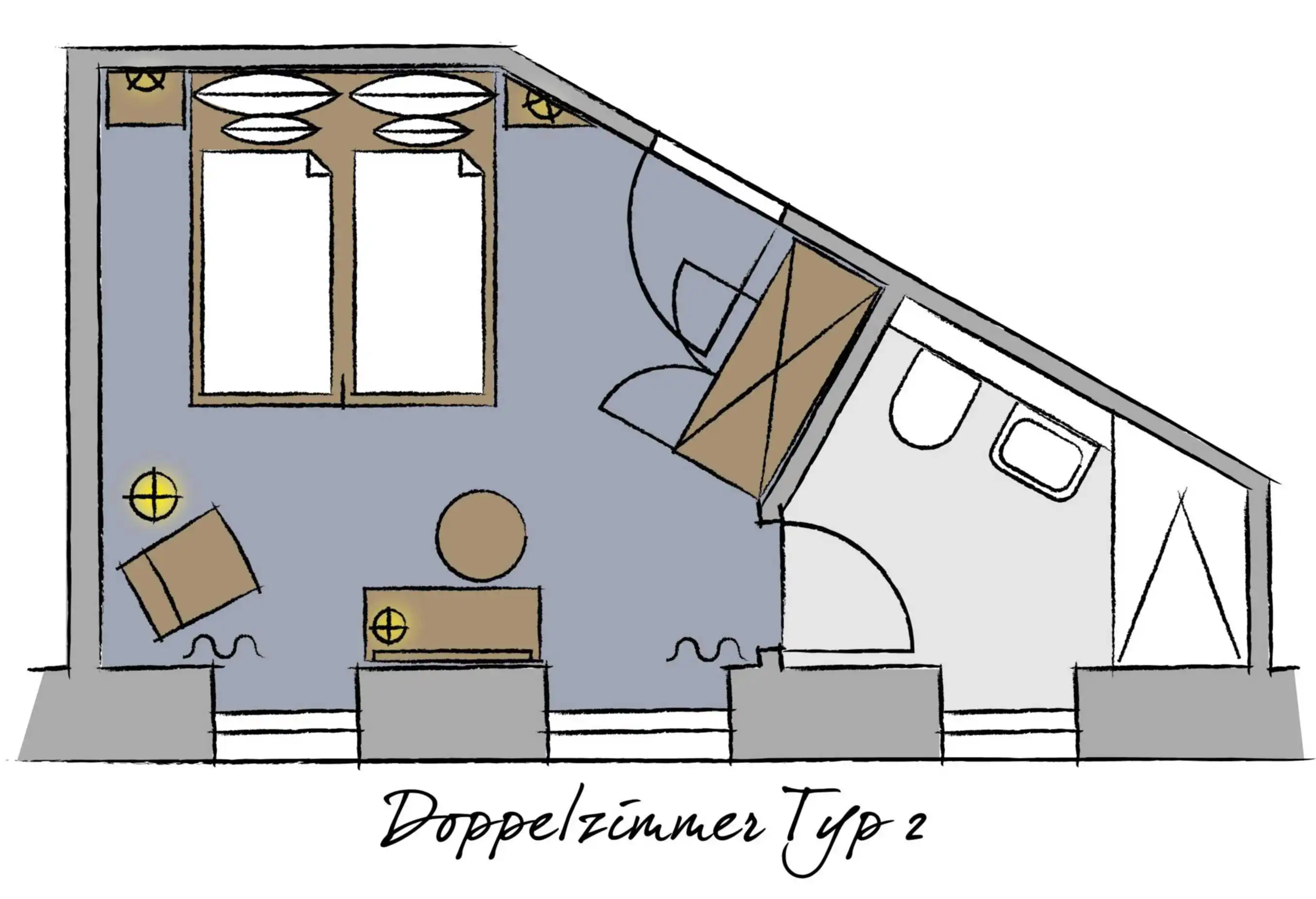 Doppelzimmer Typ 2
